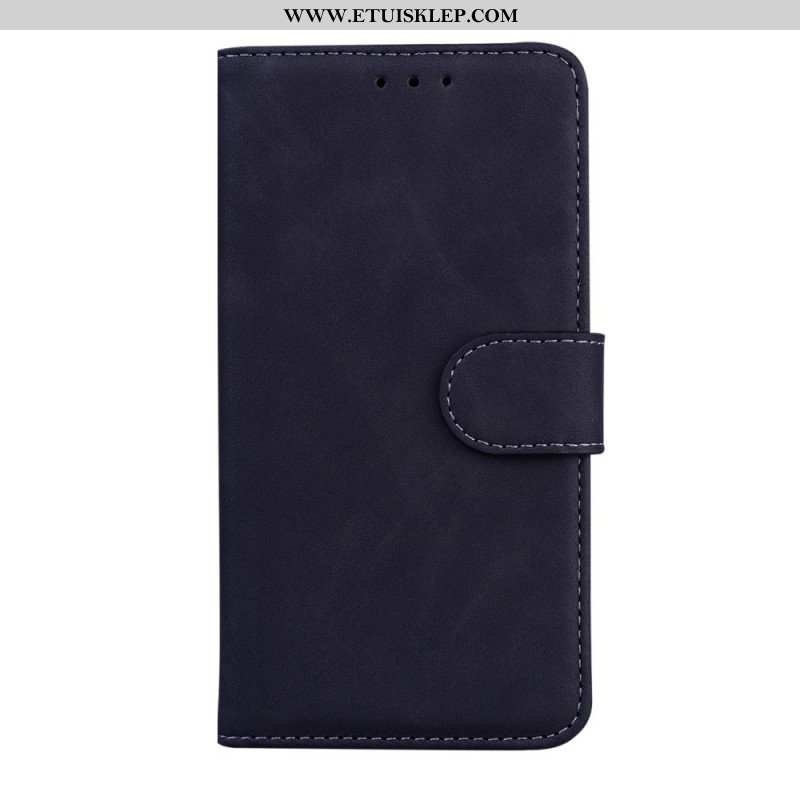 Etui Folio do Google Pixel 6 Monochromatyczny Efekt Skóry